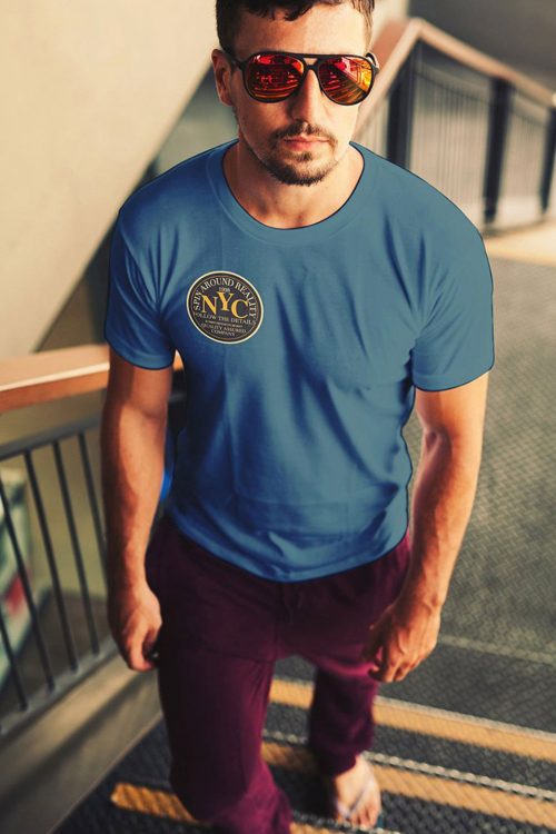 Blue Shirt NYC