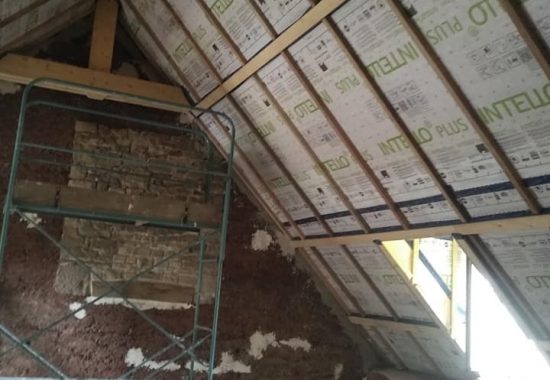 Chantier d'isolation intérieure rapide et facile dans le Cotentin